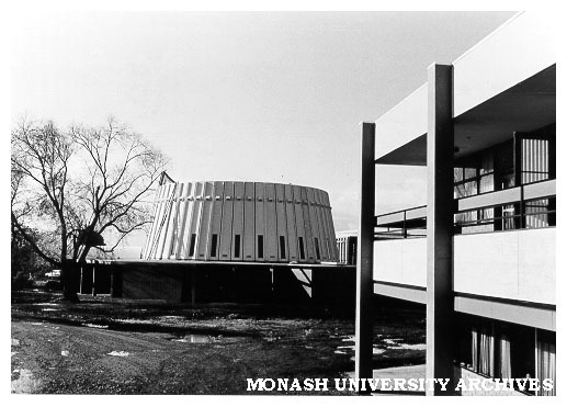 Religious Centre with Union building at right