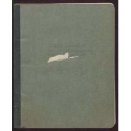 [Papers of a trip on the ship R.M.S. Aquitania]