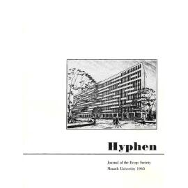 Hyphen - Journal of the ECOPS Society 1963 (ed. Ian Dudgeon)