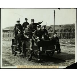 On a motor observation lorry in the north of France