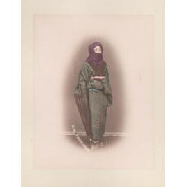 Girl in winter costume