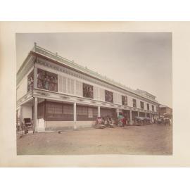 Women looking out from balcony