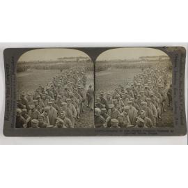 Bringing in 1900 German prisoners captured by American forces, France