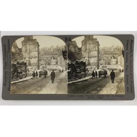 German prisoners "Cleaning up" at Chateau Thierry, France