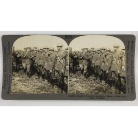 General Pershing decorating officers of 89th Div, Trier, Germany