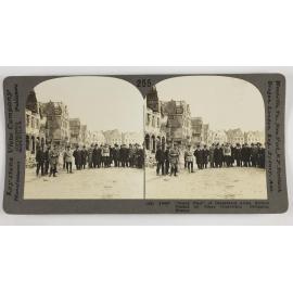 "Grand place" of devastated Arras, section visited by peace conference delegates, France