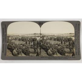 American soldiers on the west bank of the Rhine in the occupied region, Germany