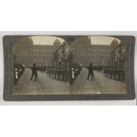 Gallant legionaries of Czecho-slovakia on Parade, Prague