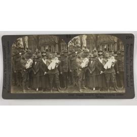 Happy reunion for home-coming soldier fathers