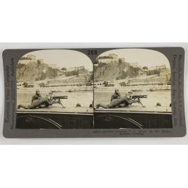 Marines guarding U.S. sector on the Rhine - Koblenz, Germany