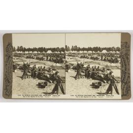The Australian Expeditionary Force, Broadmeadows.  Breaking camp prior to their depature for the front