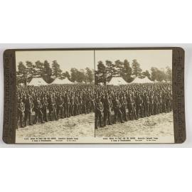 Ready to fight for the Empire.  Australia's splendid troops in camp at Broadmeadows