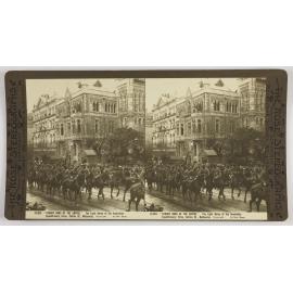 "Sturdy sons of the Empire."  The Light Horse of the Australian Expeditionary Force, Collins St, Melbourne
