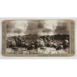 Indian bombers holding important trench near Neuve-Chapelle come under Bosche shell fire