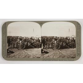 Guns and stores taken by our mounted infantry in an encircling movement against Gaza, Palestine