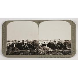 Tank disabled in our break-through at Moervres during surprise attack on the Cambrai front