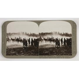 French 75's returning to "Chemin des Dames" pass prisoners taken in our drive at St. Quentin