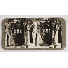 Notre Dame, Armentieres, a mute witness to desperate fighting in 1914 and Battle of Lys