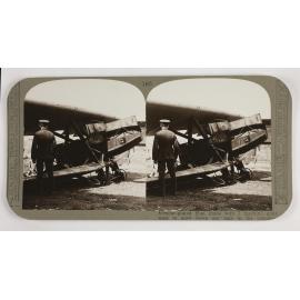 Armour-plated Hun plane with 7 machine guns used to mow down our men in the trenches