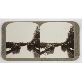 A tank comes to rescue of its comrade bogged in Luce Valley suring advance on Rosieres