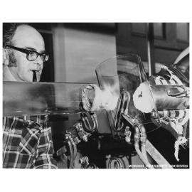 Bill Matchan, Senior Technical Officer and glassblower, Department of Chemistry