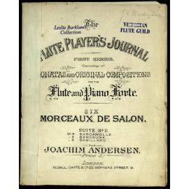 Six morceaux de salon : en deux suites : suite no. II