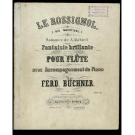 Le rossignol = Die Nachtigal : romance