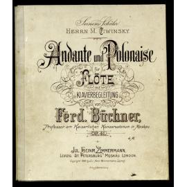 Andante und Polonaise : für Flöte mit Klavierbegleitung : op. 41
