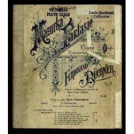 Mazurka Fantasie : für Flöte mit Klavierbegleitung : Op. 32