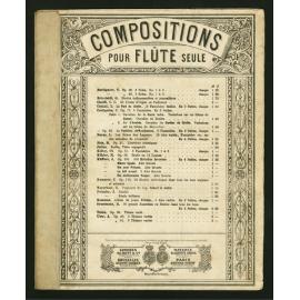 50 points d'orgue ou cadences : pour flûte / C.C. Ciardi.