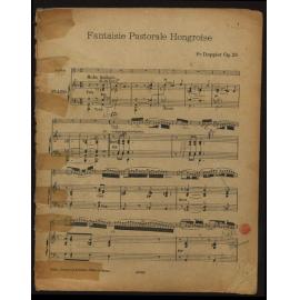 Fantaisie pastorale hongroise :  Op. 26 / Fr. Doppler.