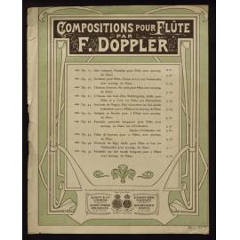 L'oiseau des bois : idylle pour flûte et 4 cors, ou piano (ou harmonium) = Das Waldvöglein :  Op. 21 / von Franz Doppler.