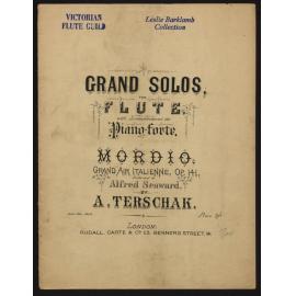 Mordio : grand air italienne, op. 141 / by A. Terschak. 