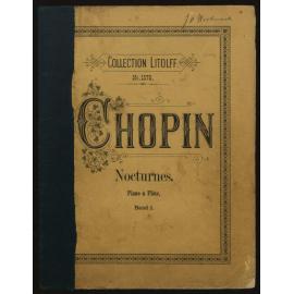 Nocturnes. vol. I / de Fr. Chopin ; transcrits pour flûte et piano par A. Schulz & O. Standke. 