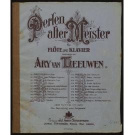 Melodie / Fr. Chopin aus Op. 13 ; für Flöte und Klavier bearbeitet von Ary van Leeuwen. 