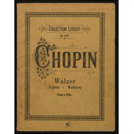 Valses / de Fr. Chopin ; transcrites pour piano & flute par O. Standke. 