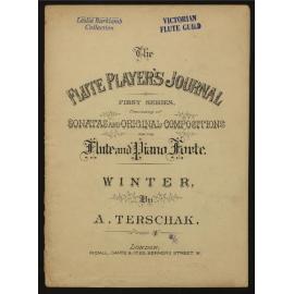 Winter : morceau de salon : for flute and pianoforte / A. Terschak. 