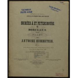 Romanze, op. 44, no. 1 / von Anton Rubinstein ; für Flöte und Pianoforte eingerichtet von Maximilian Schwedler. 