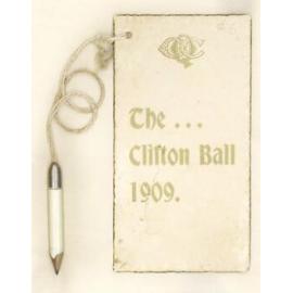The…Clifton ball, 1909