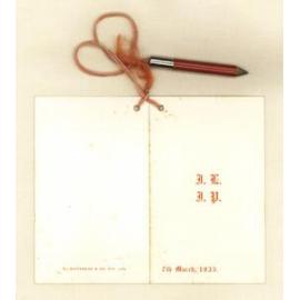 J.L J.P, 7th March 1933