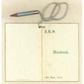J.B.S. Wandook, 19th June 1925
