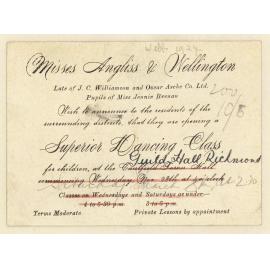 Superior dancing class, 1924