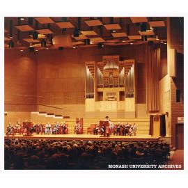 Ceremony for the inauguration of the Louis Matheson Pipe Organ in Robert Blackwood Hall