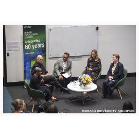 Speakers at 60th anniversary event for the School of Psychological Sciences