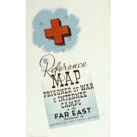 Reference map: prisoner of war & internee camps in the far east