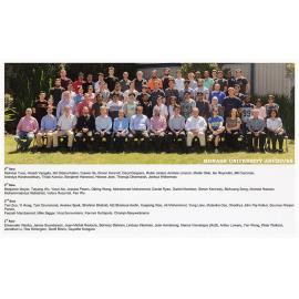 Department of Electrical and Computer Systems Engineering staff and postgraduate scholars