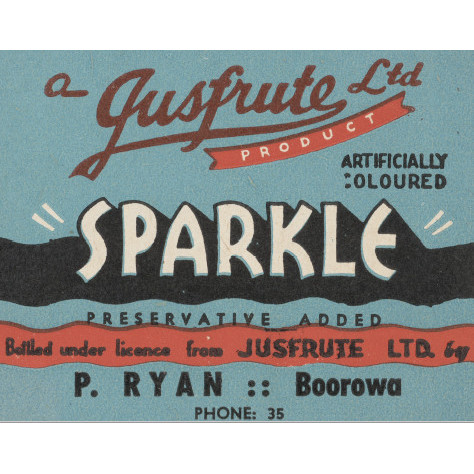 Soft drink, cordial and beer labels