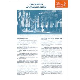 Facts about the University 2 - On-Campus Accommodation