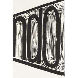 Crescendo Diminuendo linocut proof