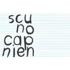 La Mia Prima Lezione, working drawing